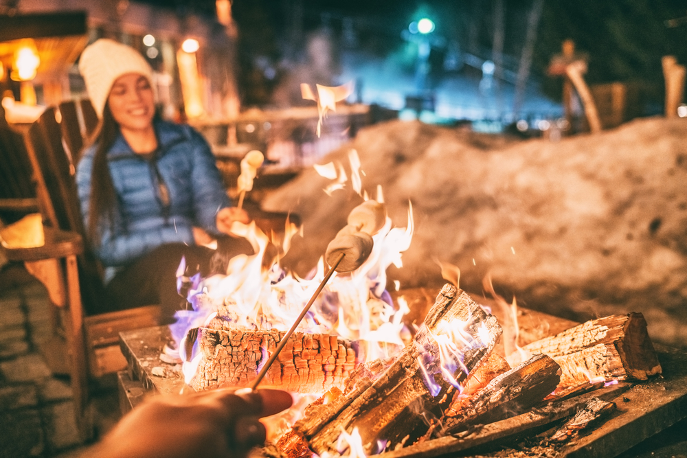 Firepit in the garden