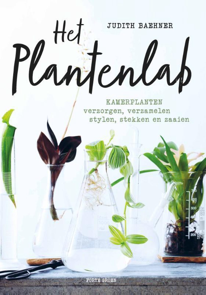 Het plantenlab boekomslag