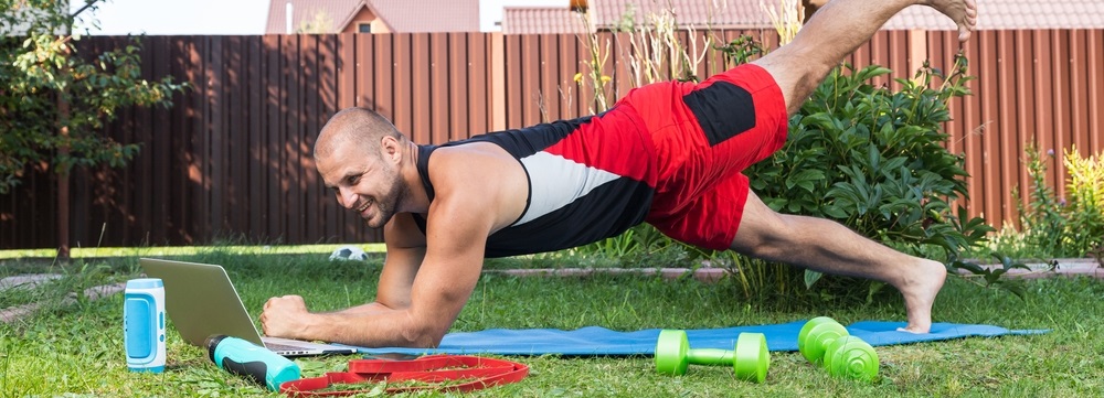 Workout in Garden